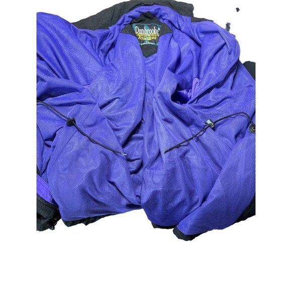 Dunbrooke VINTAGE Jacket Coat Purple 90s Hood Net Lining Mid Length Size XL - Picture 4 of 9
